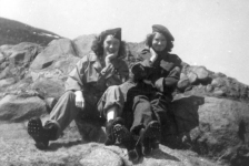 024: Anne and Reen McCarthy in military fatigues. (circa 1945)- daughters of James McCarthy &amp;amp; Julia Reddy.